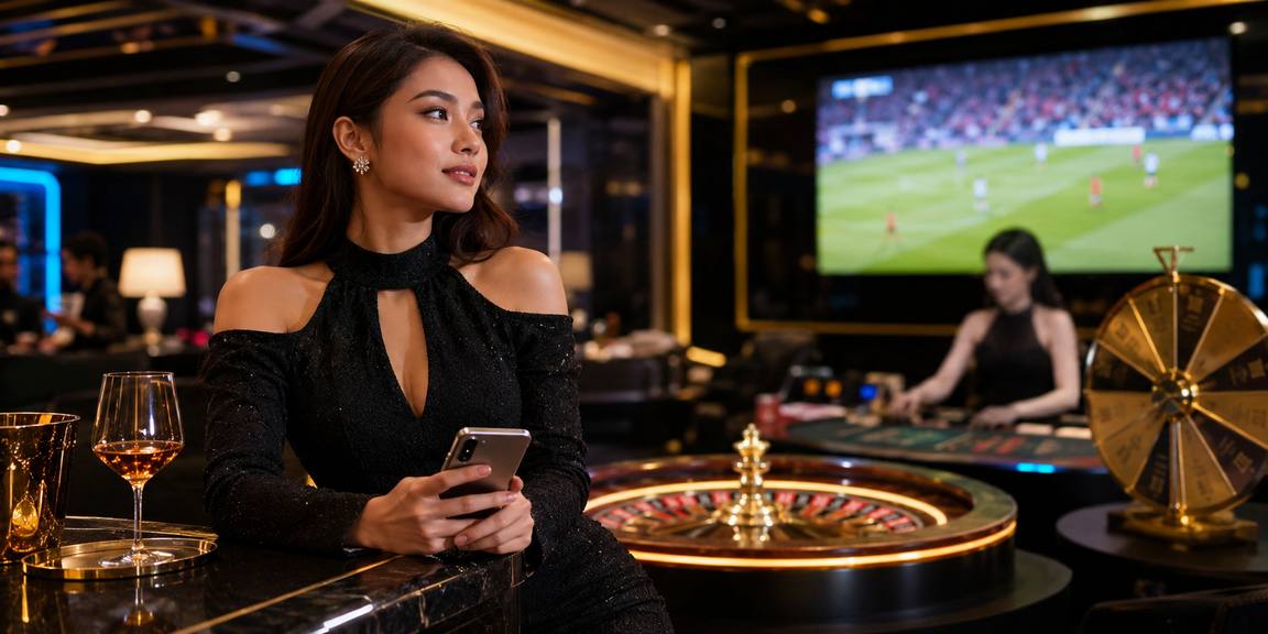 Ruang Live Casino dengan Dealer Sebenar dan Permainan Masa Nyata